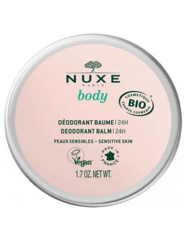 Nuxe - Body Deódorant Baume 24 h