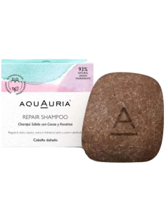 Aquauria  - Champú sólido de Chocolate - Cabello dañado