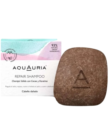 Aquauria  - Champú sólido de Chocolate -...