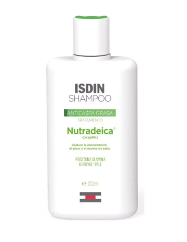 ISDIN Nutradeica Champú Anticaspa Grasa 200 ml