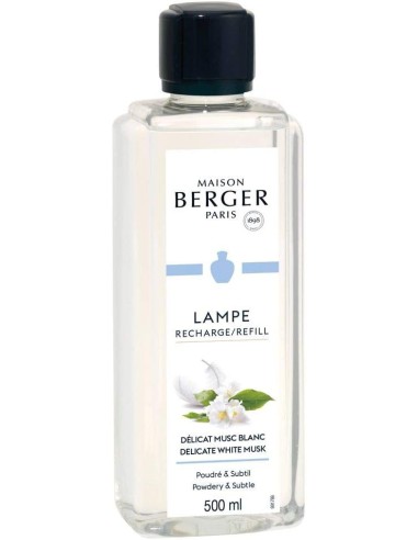 Lampe Berger Fraîcher Délicat Musc Blanc...