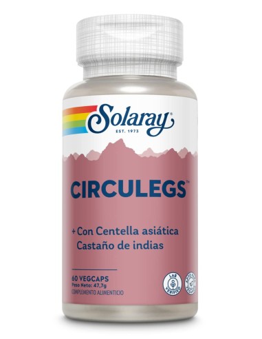Solaray - CircuLegs - 60 VegCaps.