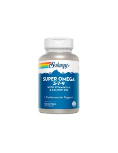 Solaray - Super Omega 3.7.9- 120 Perlas