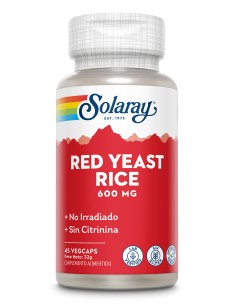 Solaray - Red Yeast Rice 45 VegCaps.