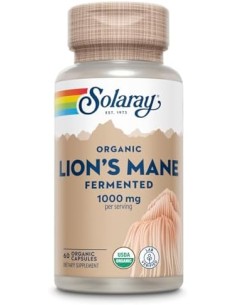 Solaray - Melena De León (Lion's Mane) 500 Mg- 60 VegCaps