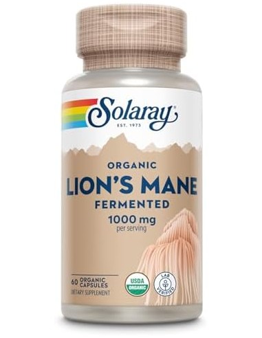 Solaray - Melena De León (Lion's Mane) 500 Mg-...
