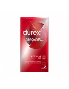 Durex Sensitivo Contacto Total Preservativos 12uds