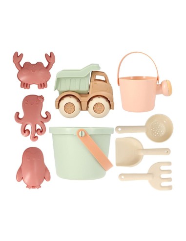 Monnëka - Set de Juguetes de Playa Cubo