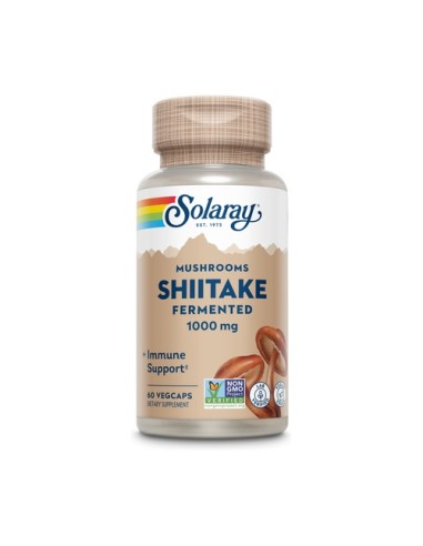 Solaray - Shitake Fermented 1000 mg 60 cápsulas