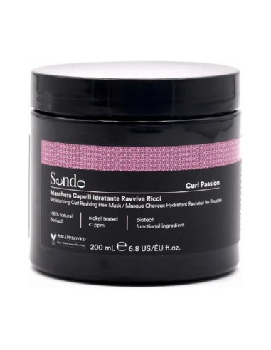 Sendo - Mascarilla Capilar Hidratante de rizos...