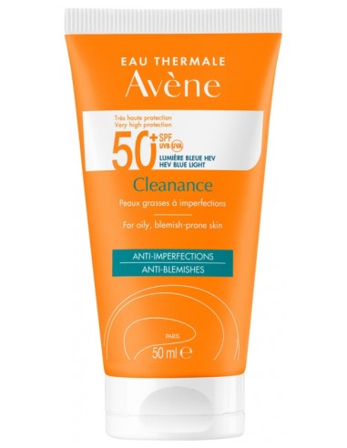 Avène Cleanance Solar SPF50+ 50 ml