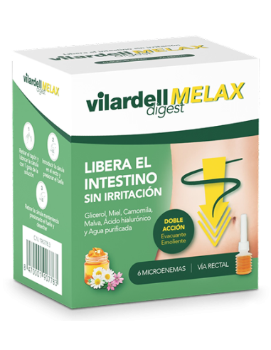 Vilardell - MELAX Digest 6 microenemas