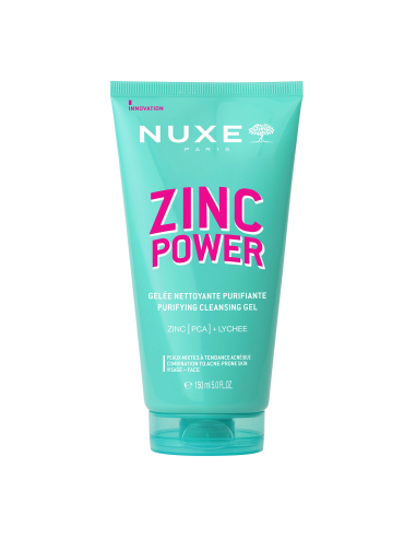 Nuxe - zinc Power  Gel Limpiador Purificante...