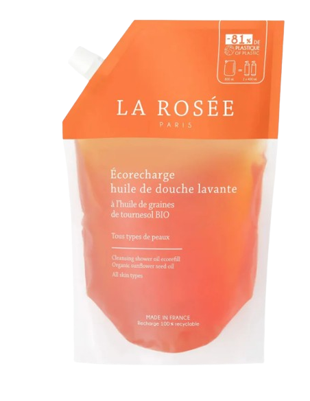 La Rosée - Recarga Aceite de Ducha Limpiador 800 ml