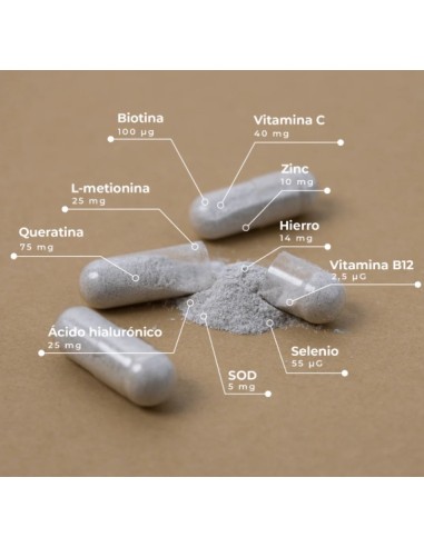 Kobho - Hair & Nail Booster 60 cápsulas