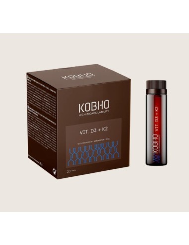 Kobho - Vitamina D3 + K2 20 viales