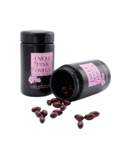 Unique Pink Omega 60 caps