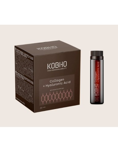 Kobho - Colágeno + Ácido Hialurónico 20 viales