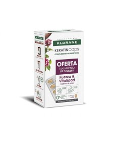 Klorane - Keratin Caps Trio 3x30caps