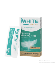 iWhite - Tiras Blanqueadoras Disolubles Naturales