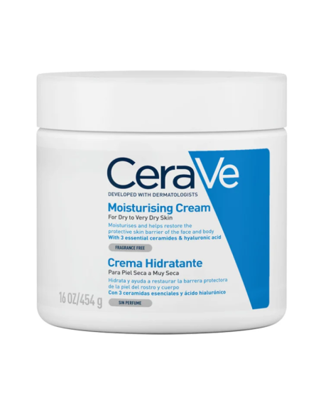 Cerave - Crema Hidratante Tarro 454g