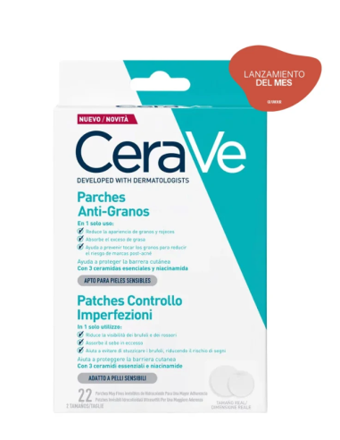 Cerave - Parches Anti-Granos 22 unidades