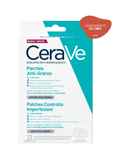 Cerave - Parches Anti-Granos 22 unidades
