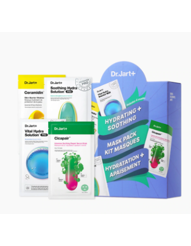 Dr. Jart+ Pack Mascarilla facial 4 unidades