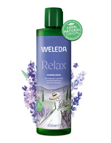 Weleda - RELAX Gel de ducha cremoso Lavanda 400ml