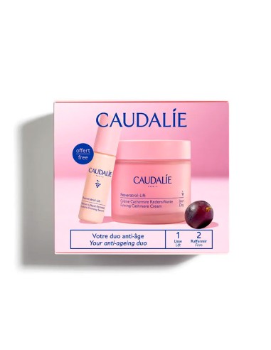 Caudalie - Pack Resveratrol Lift Crema Cachemir...