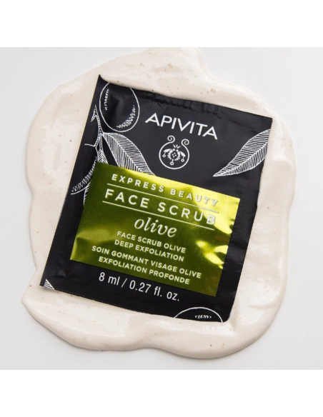 Apivita Express Beauty Exfoliante Intensivo en Crema con oliva 6x2x8ml