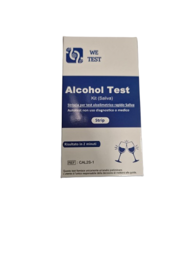 Test Rápido de Alcohol (Saliva)