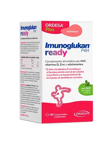Imunoglukan Ready 30 Comprimidos Masticables