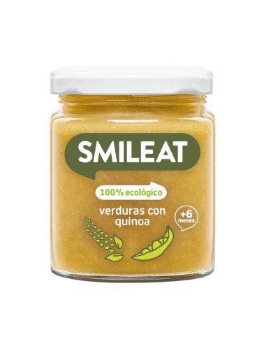 Smileat Tarrito Verduras con Quinoa 230GR