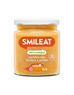 Smileat Tarrito Cocidito con Jamón y Ternera 230GR