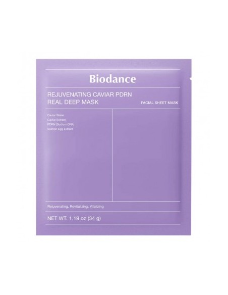 Biodance - Rejuvenating Caviar PDRN Mascarilla 1 unidad