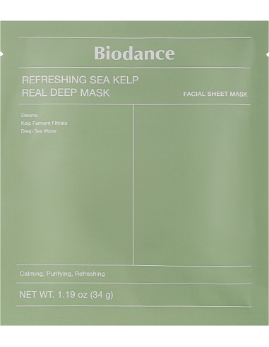 Biodance - Refreshing Sea Kelp Mascarilla 1 unidad