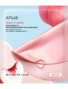 Anua - 70+ Peach Niacin Brightening Collagen Mask